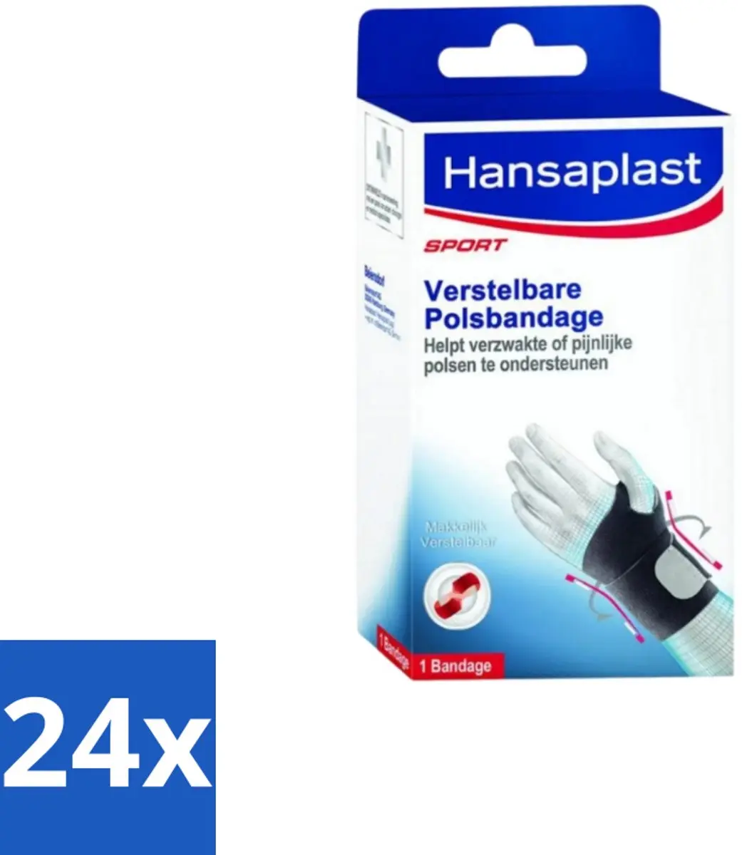 Hansaplast Sport Polsbandage Verstelbaar