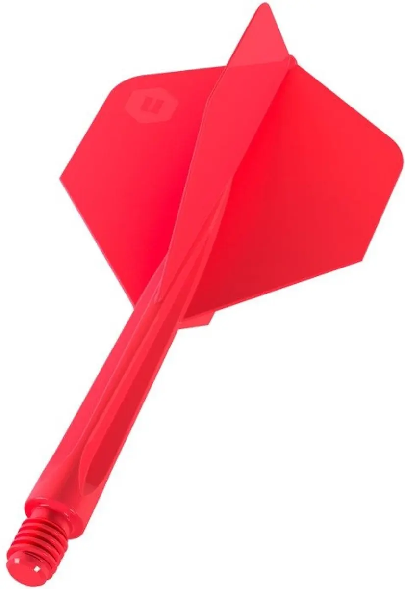 Unicorn Forge Red NO2 Dart Flights - 3 Stuks