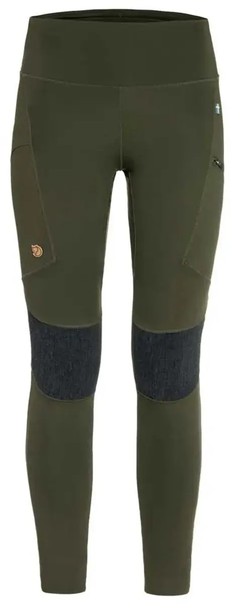 Fjällräven Abisko Trekking Tights HD W 87143 662 - M - Deep Forest