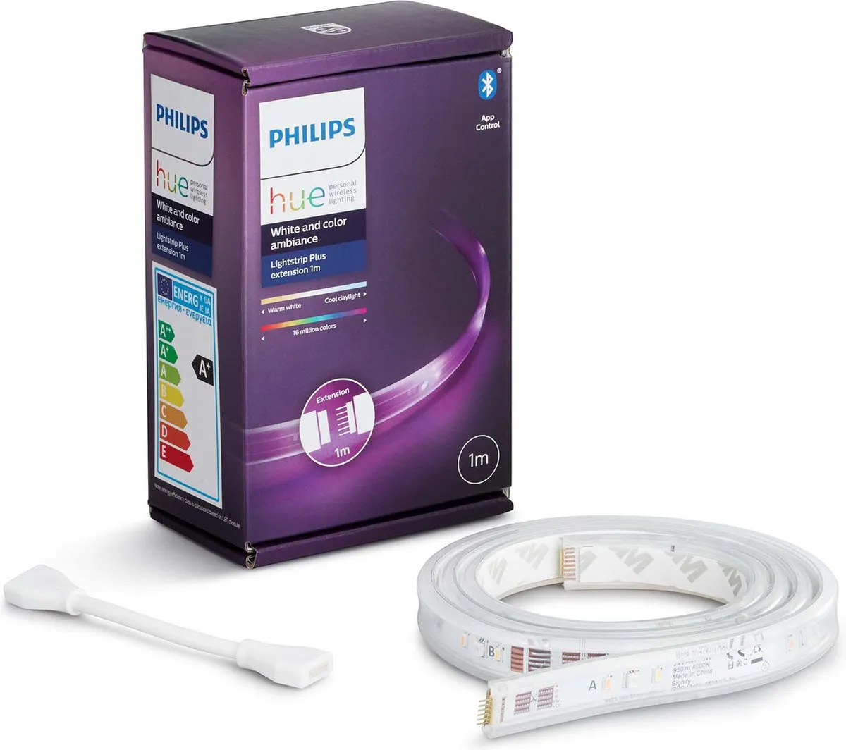 Philips Hue Lightstrip Plus Uitbreiding 1m - RGBW - 11,5W