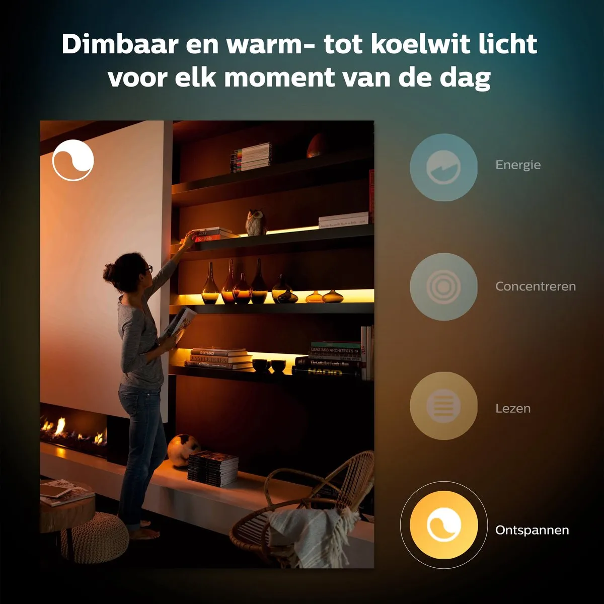 Philips Hue Lightstrip Plus Uitbreiding 1m - RGBW - 11,5W