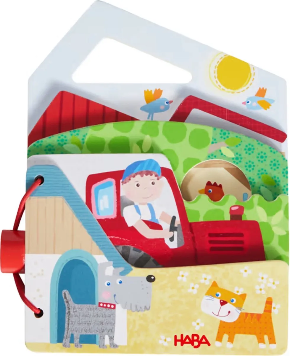 Haba Houten Babyboek Trekker