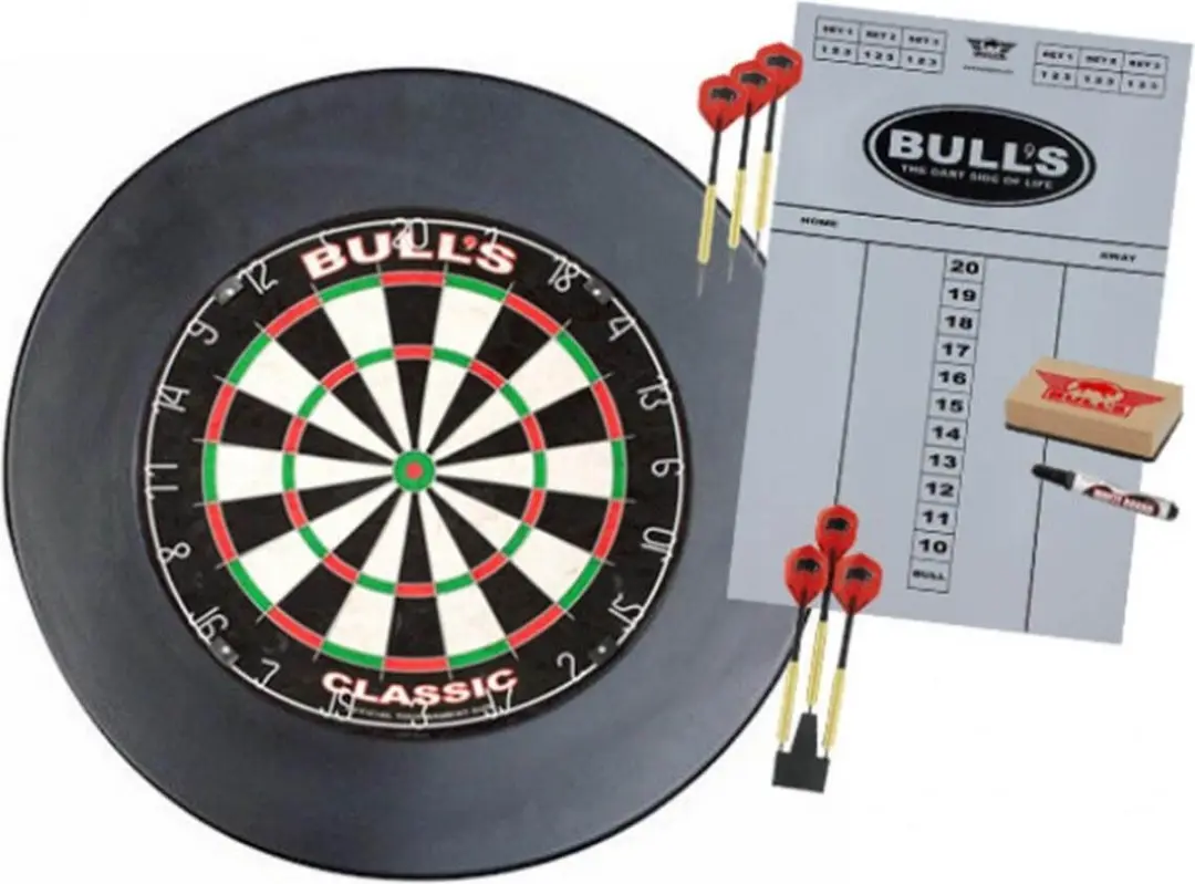 Bull's Surround Dartbordset 45cm - 2 Sets Steeltip Dar