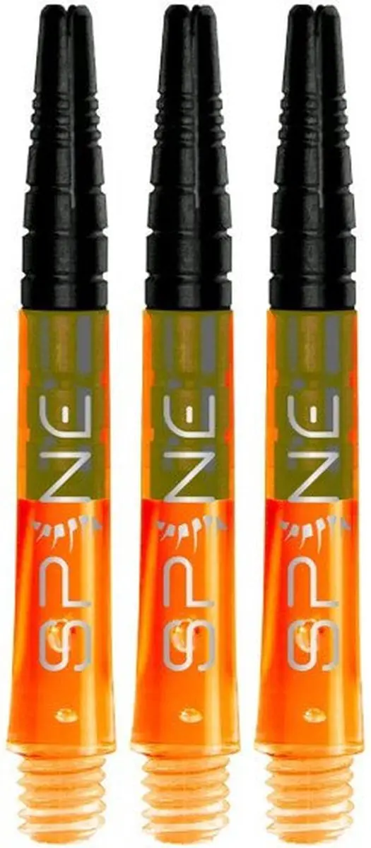 Bull's Spine Orange Dart Shafts BU-55273 - 3 Stuks
