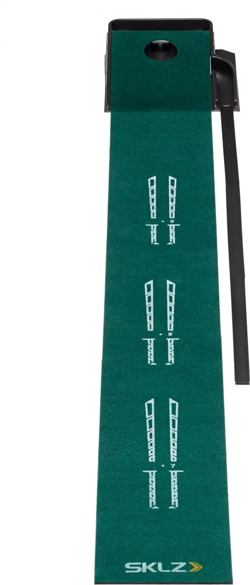 Sklz Accelerator Pro Mat met Balretour - Indoor Putting - Groen