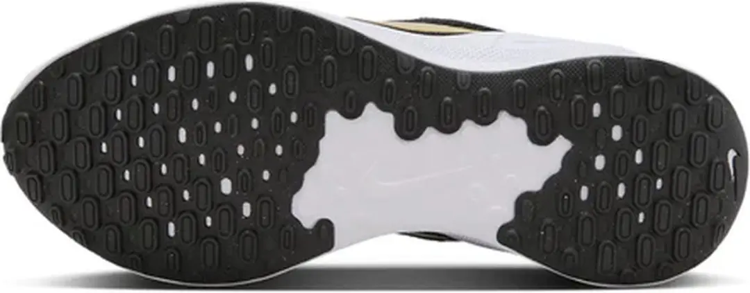 Nike Revolution 7 Easy On FN7999-002 - Dames Schoenen 41 - Zwart/Wit/Goud