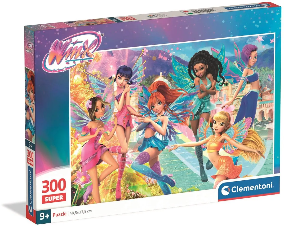 Clementoni Winx Puzzel 300 Stukjes