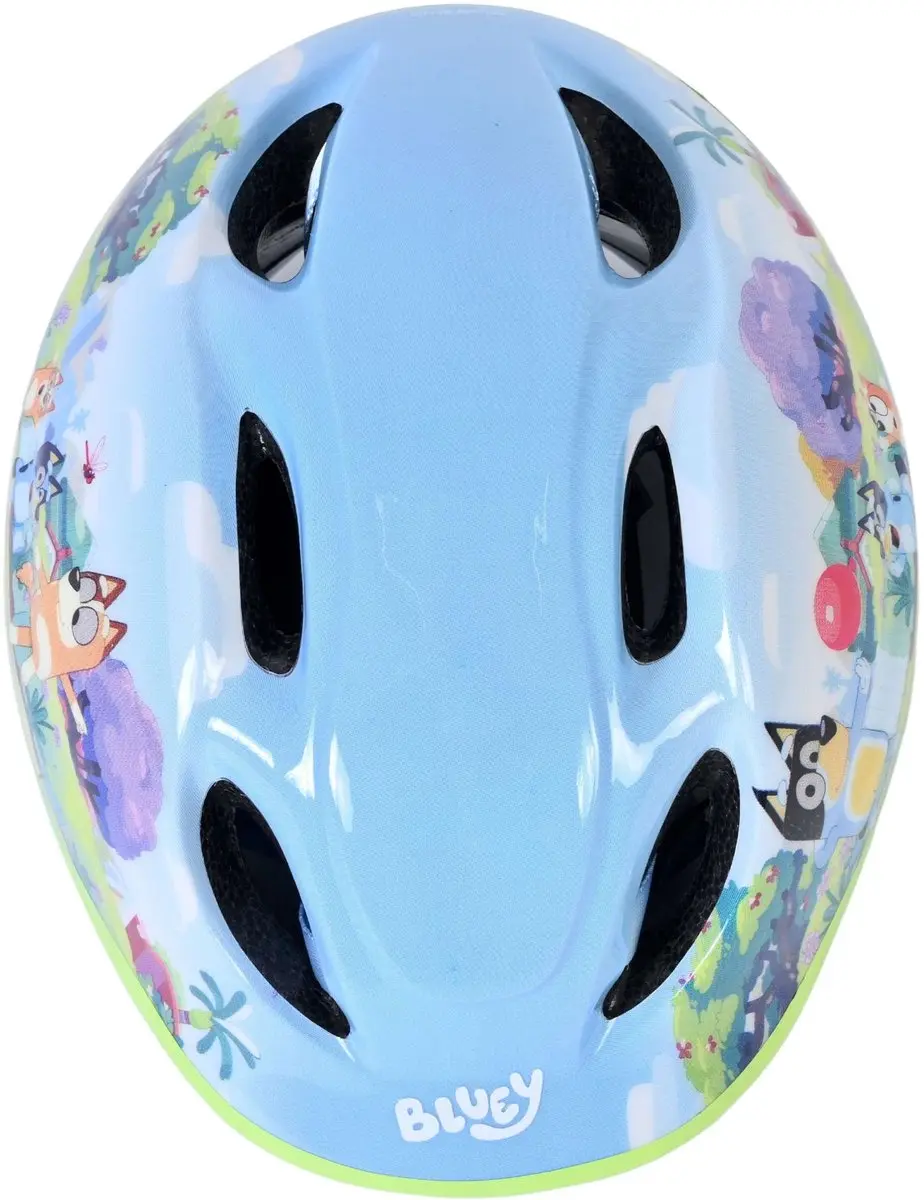 Volare Bluey Fietshelm - 52-56cm - Lichtblauw