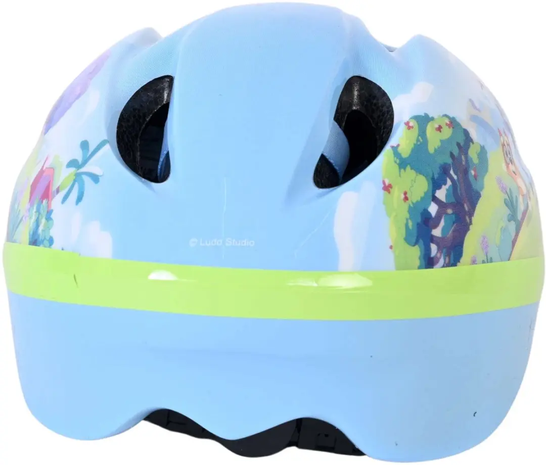 Volare Bluey Fietshelm - 52-56cm - Lichtblauw - afbeelding 6 van 6