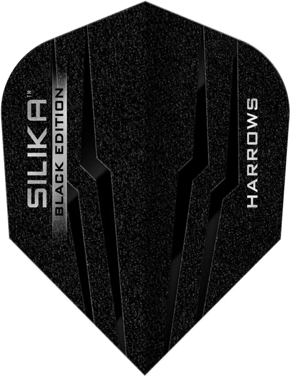 Harrows Silika Black NO6 Dart Flights