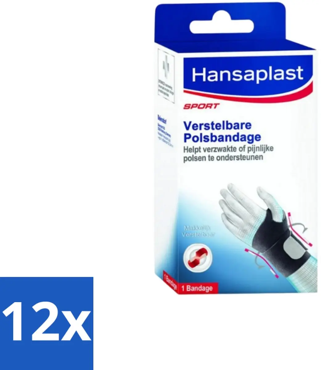 Hansaplast Sport Polsbandage Verstelbaar