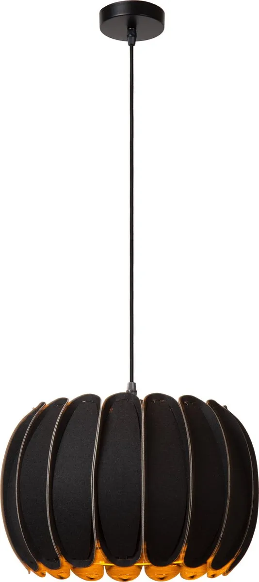 Lucide Spencer Hanglamp Ø30cm - 1xE27 - Zwart