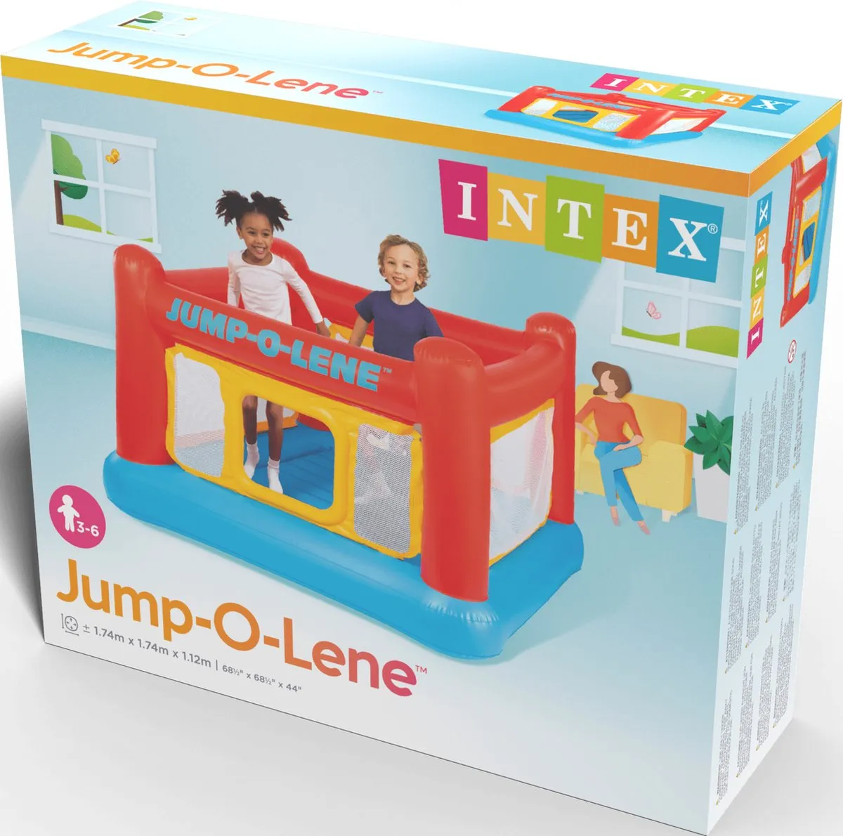 Intex Jump-O-Lene Speelhuis 3-6 jaar - afbeelding 6 van 6