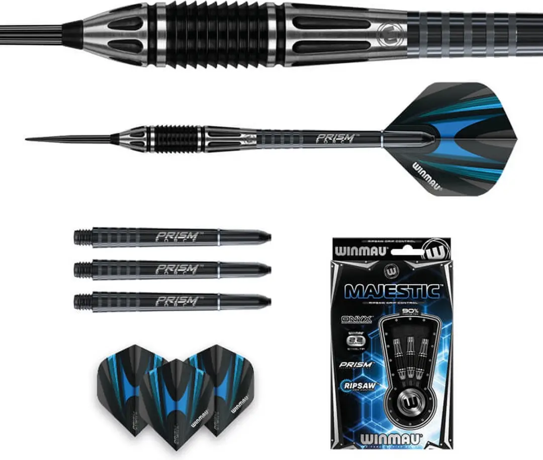 Winmau Majestic Dartpijlen 22g - 3 Stuks