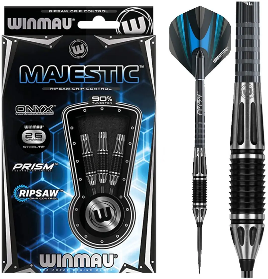 Winmau Majestic Dartpijlen 22g - 3 Stuks