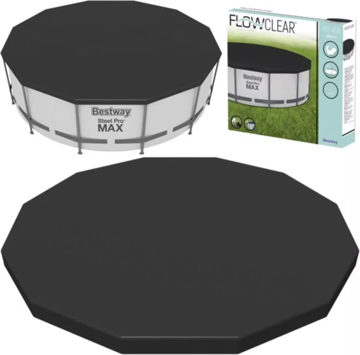 Bestway Zwembad Afdekzeil 366cm