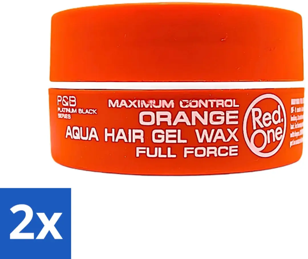 Red One Aqua Orange Haarwax