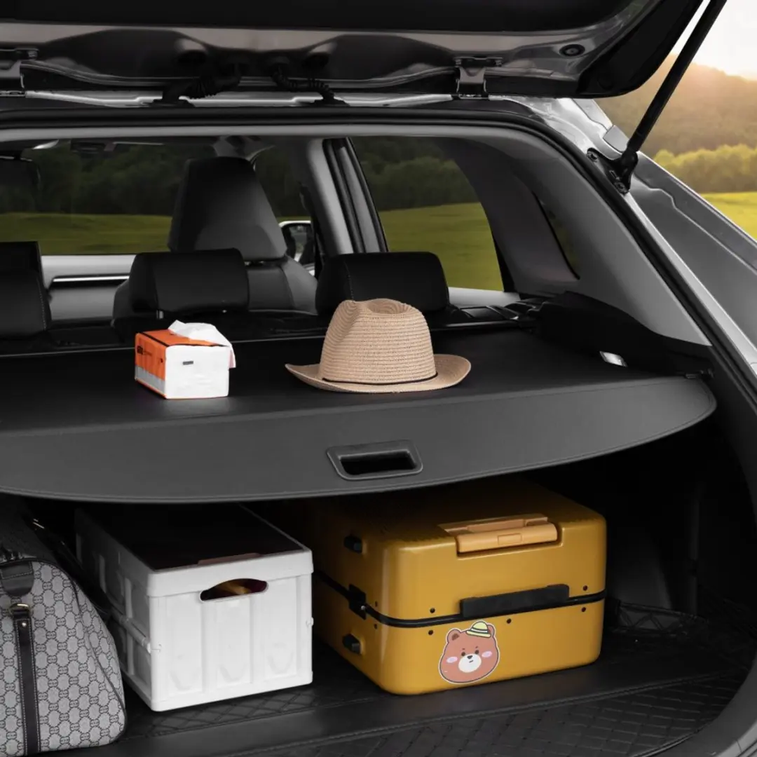 Toyota RAV4 2019-2025 Kofferbakafdekking Rolhoes - Zwart - afbeelding 6 van 6
