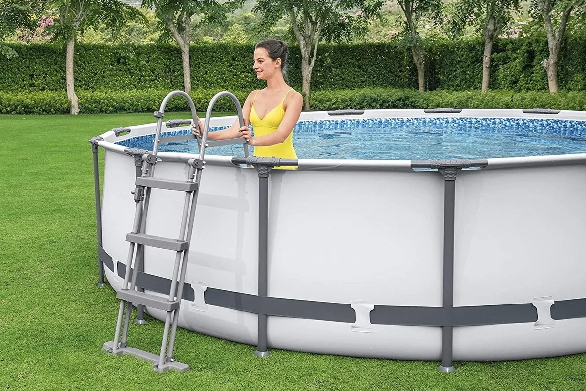 Bestway Steel Pro Max 549x122cm Zwembad - 23.062L - Grijs