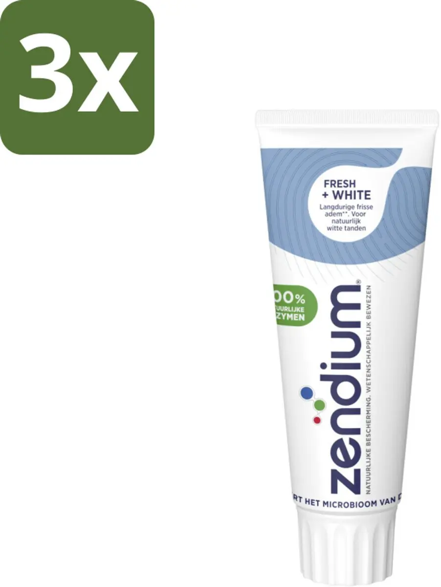 Zendium Fresh+ White Tandpasta 225ml