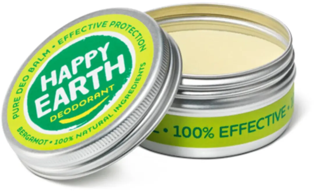 Happy Earth Bergamot Deodorant Balm 315g - 7 Stuks