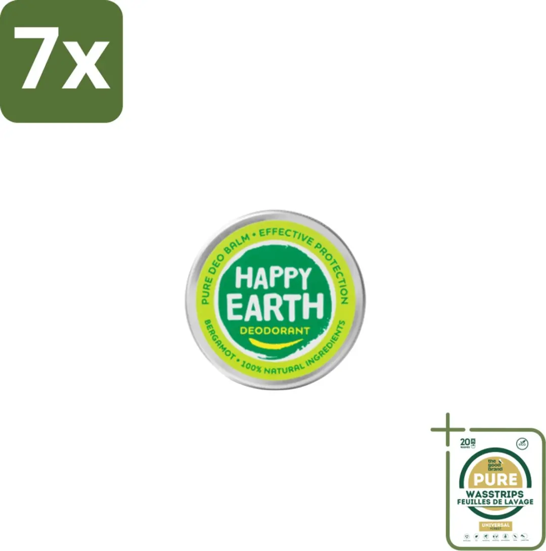 Happy Earth Bergamot Deodorant Balm 315g