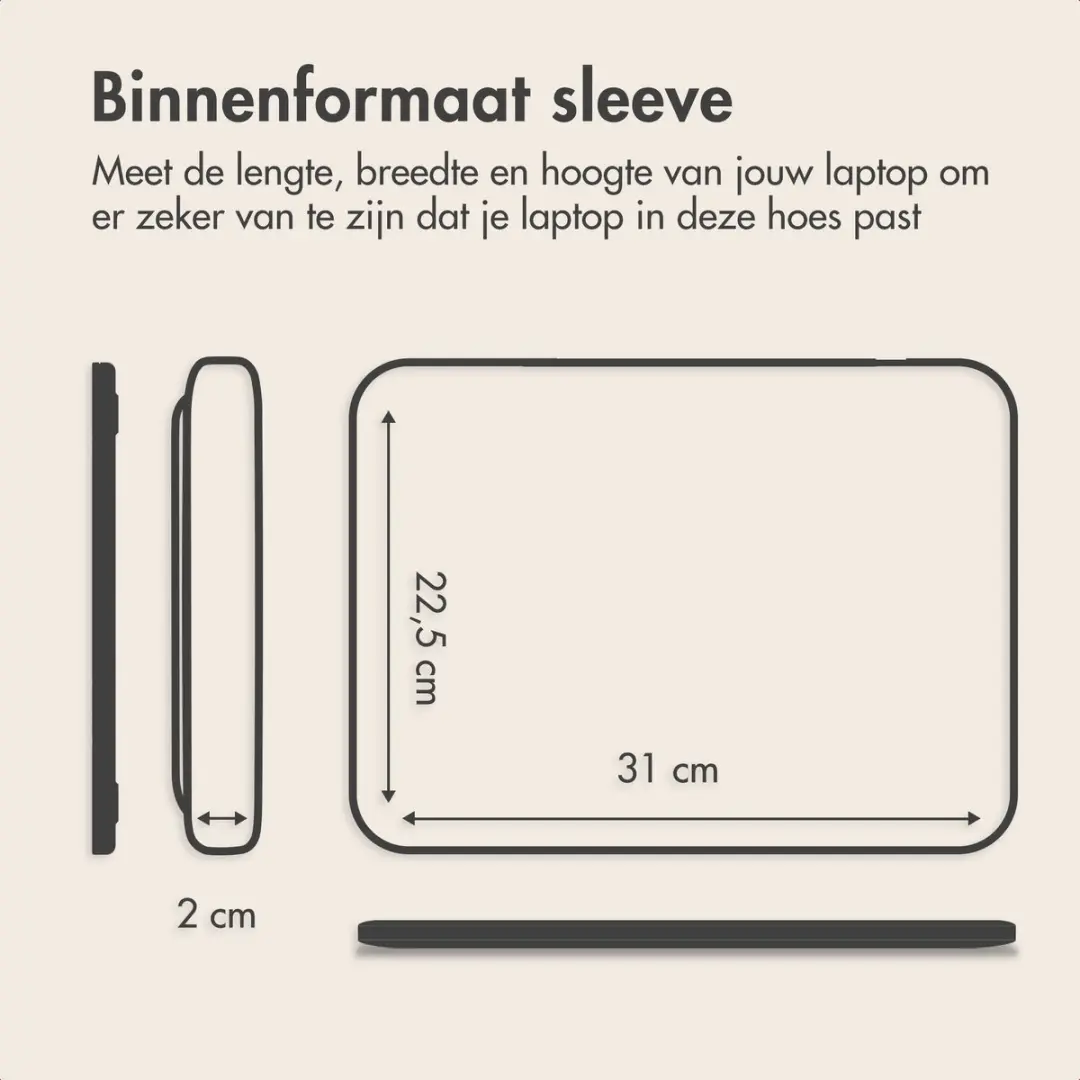 Imoshion Laptophoes 13 inch - 2 Vakken - Candy Pink
