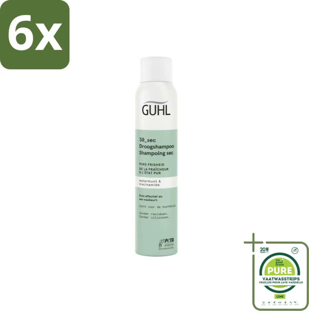 Guhl Droogshampoo Pure Frisheid 30 sec