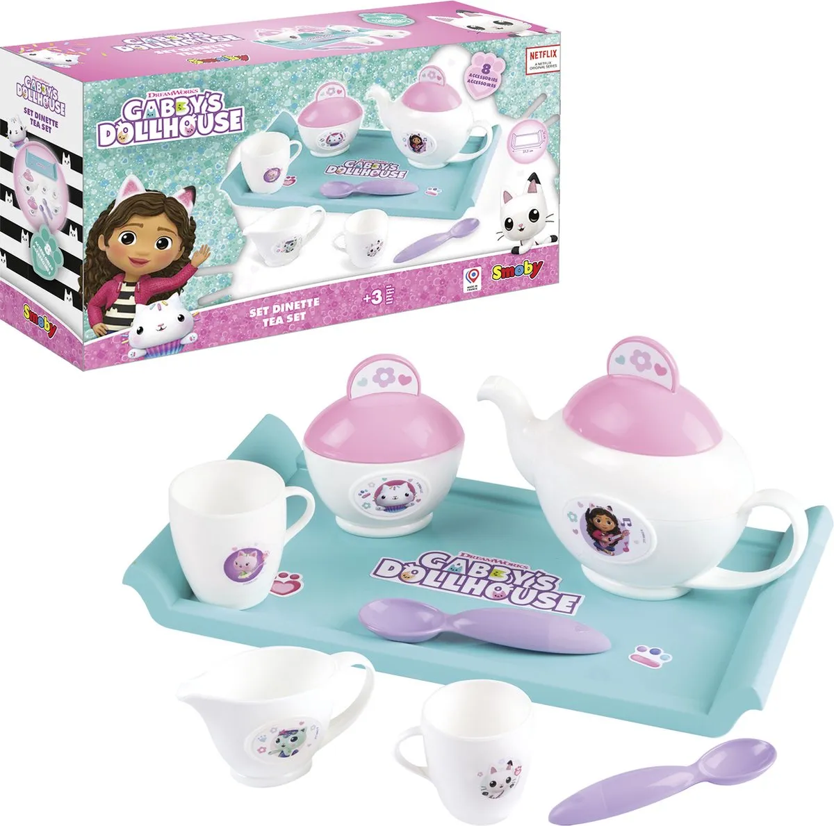 Smoby Gabby's Dollhouse Thee-Set