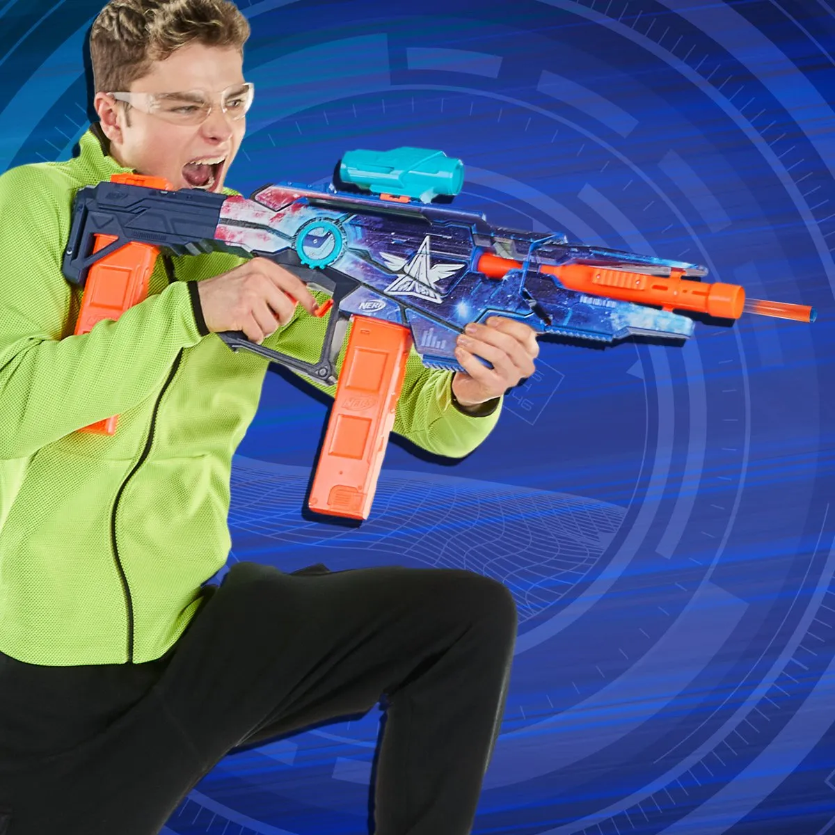 Nerf Loadout Galactic Commander G1580 Motor Blaster - 48 N1 Dart - Multi - afbeelding 6 van 6