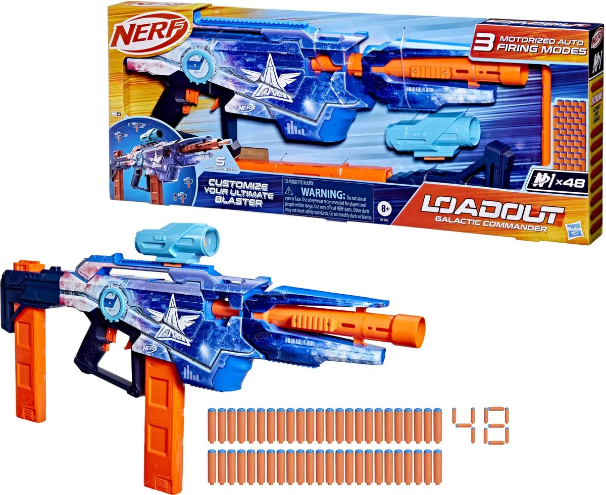 Nerf Loadout Galactic Commander G1580 Motor Blaster