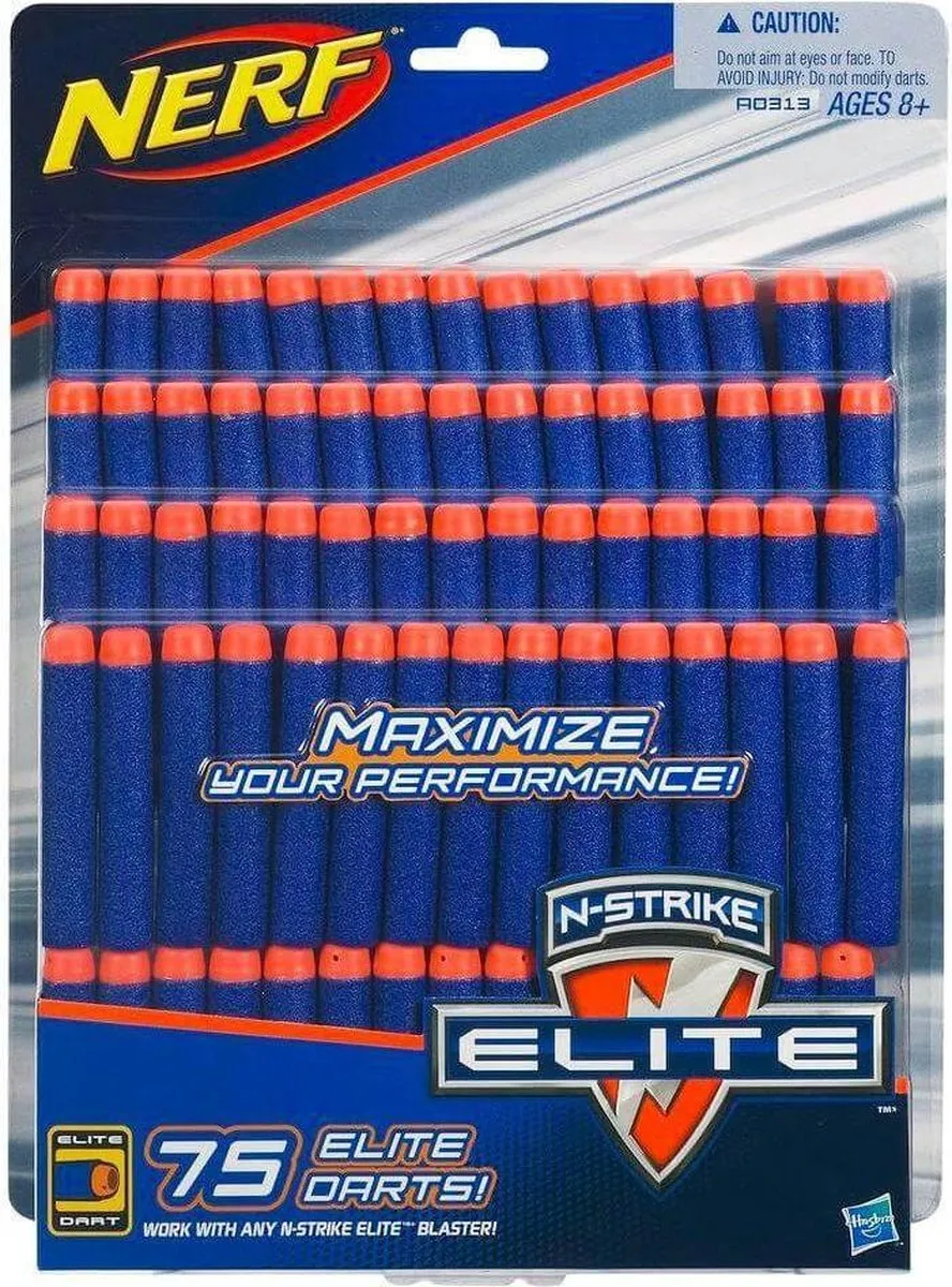 Nerf N-Strike Elite A0313EU40 Darts - 75 Stuks