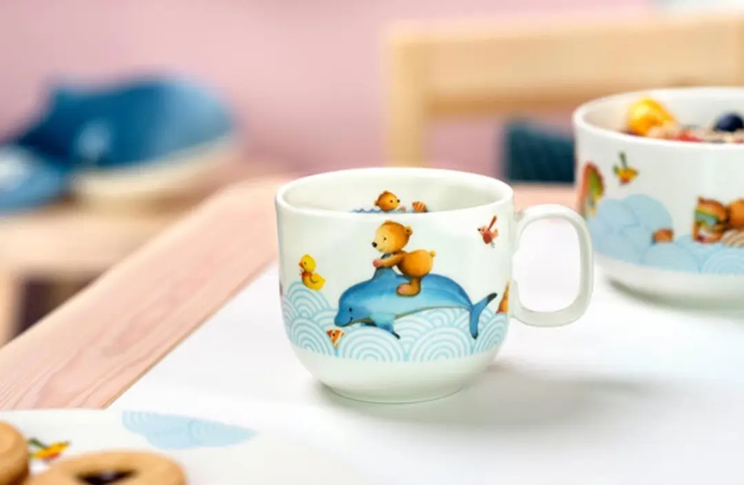 Villeroy & Boch Happy as a Bear Kindergeschirrset - 2 Stuks - Gekleurd