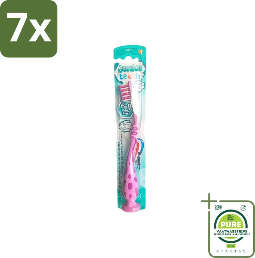 Aquafresh Junior Teeth Tandenborstel 6-8 Jaar