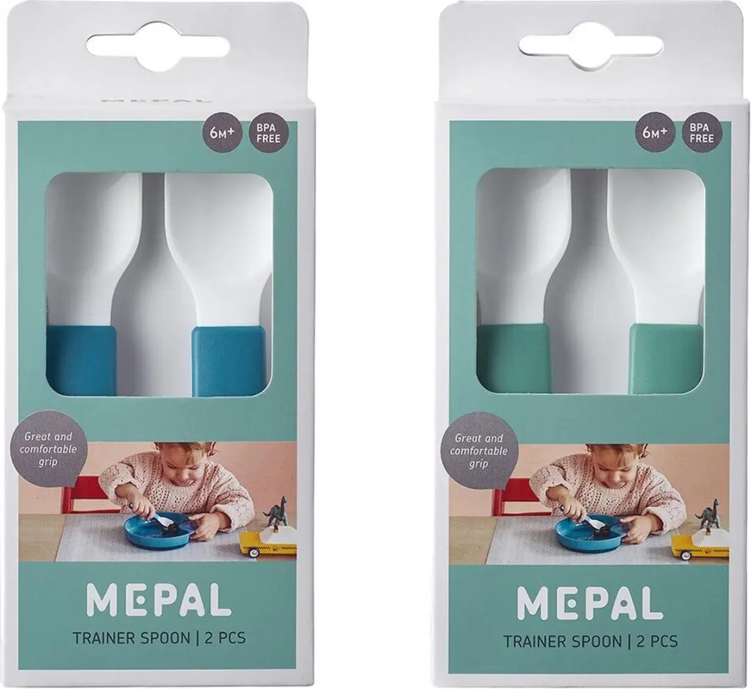 Mepal Mio Lernlöffel Set - 4 Stuks