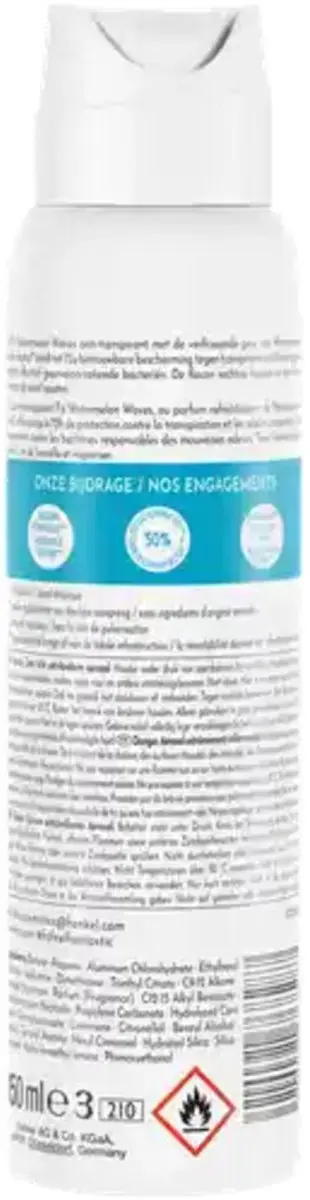 Fa Deodorant Spray Fiji Dream 150ml - 15 Stuks - Watermeloen/Ylang Ylang