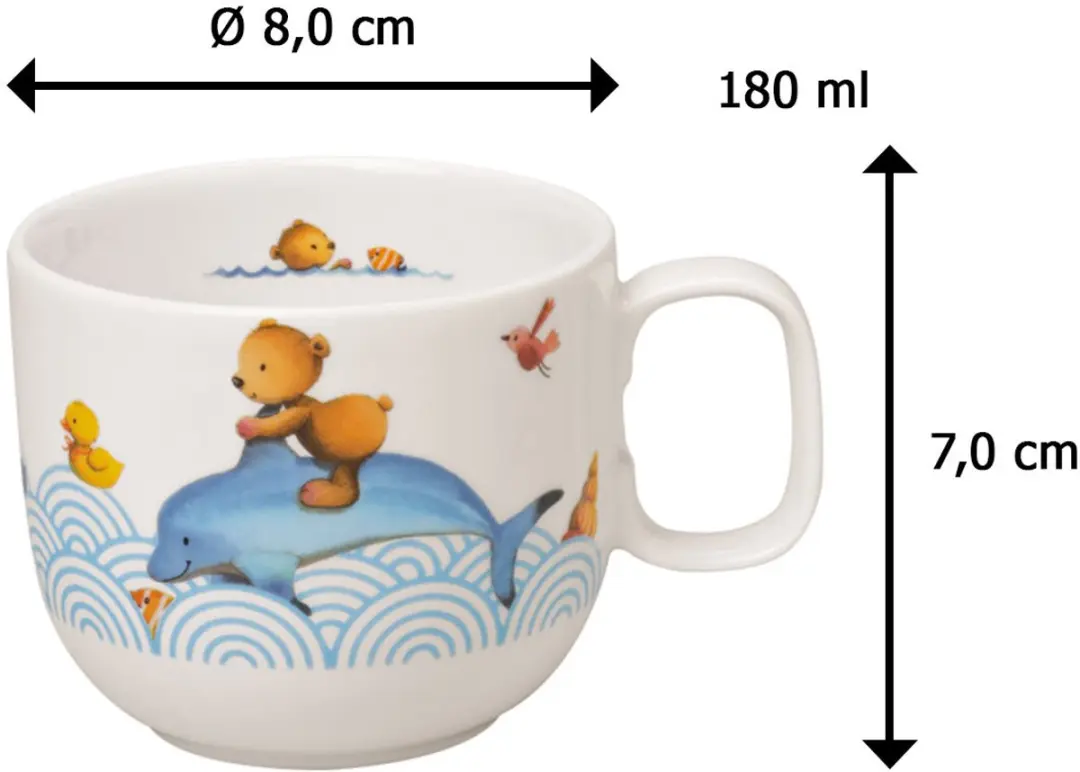 Villeroy & Boch Happy as a Bear Frühstücksset - 2 Stuks