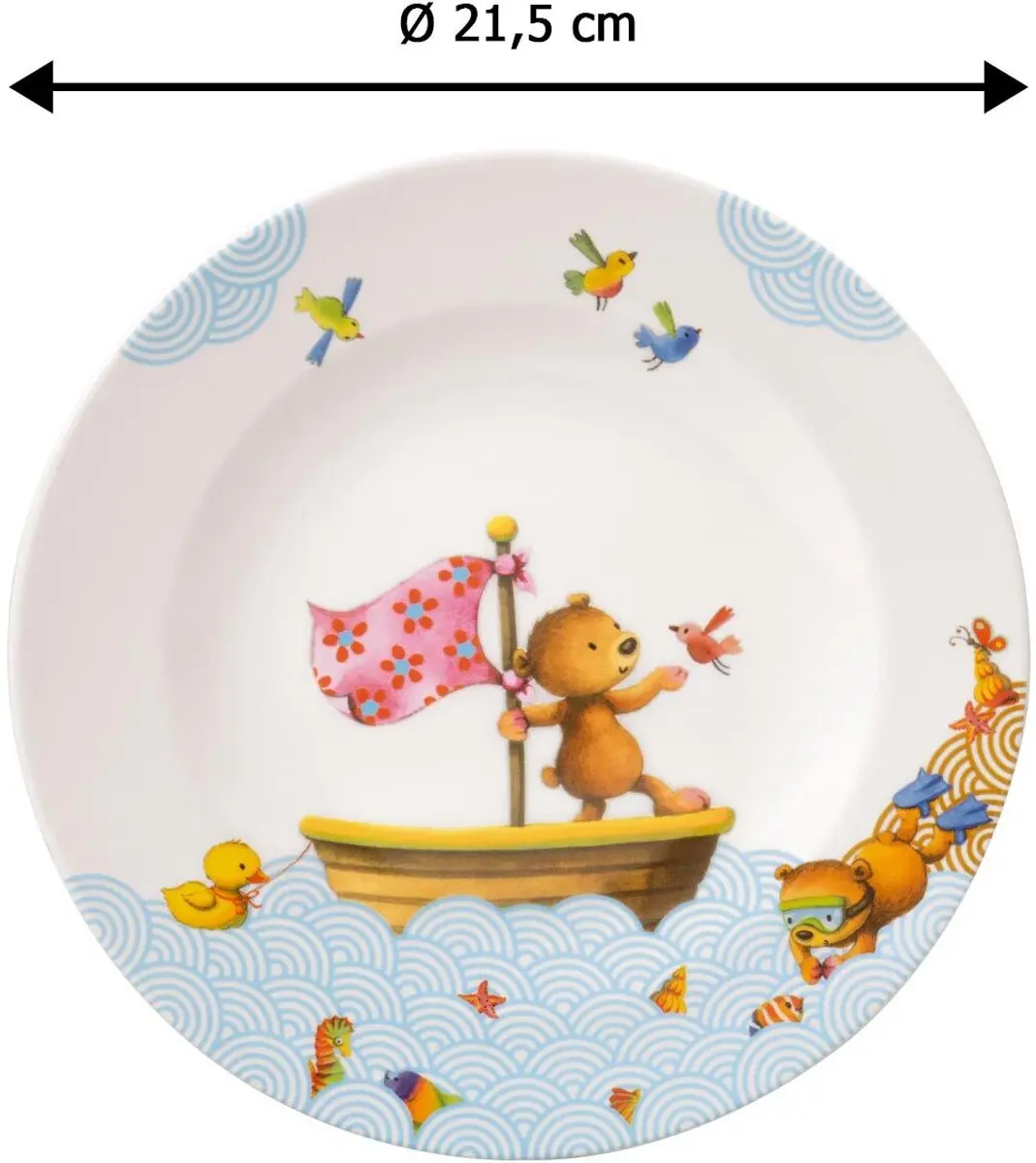 Villeroy & Boch Happy as a Bear Frühstücksset - 2 Stuks