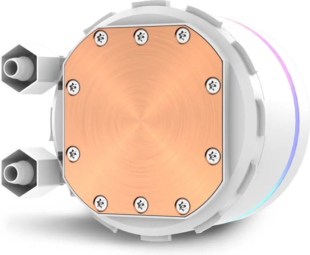 Sharkoon S90 RGB AIO Koelsysteem 360mm - 3x RGB Ventilatoren - Wit
