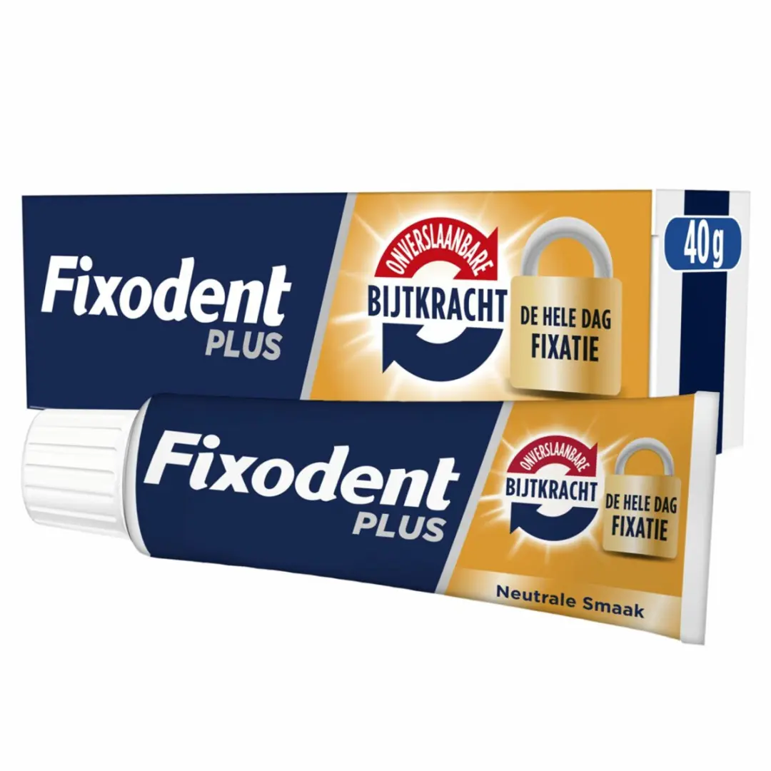Fixodent Kleefpasta Plus Dual Power 600g - 15 Stuks