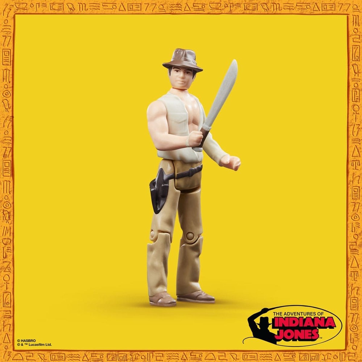 Hasbro Indiana Jones Retro Collection - Temple of Doom actiefiguur - 10 cm