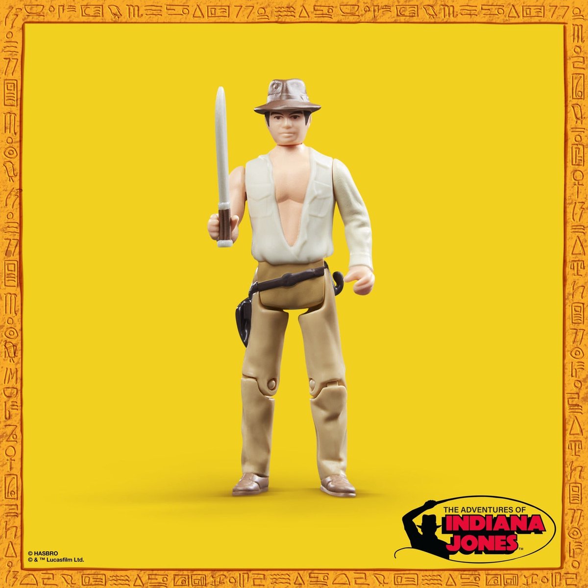 Hasbro Indiana Jones Retro Collection - Temple of Doom actiefiguur - 10 cm