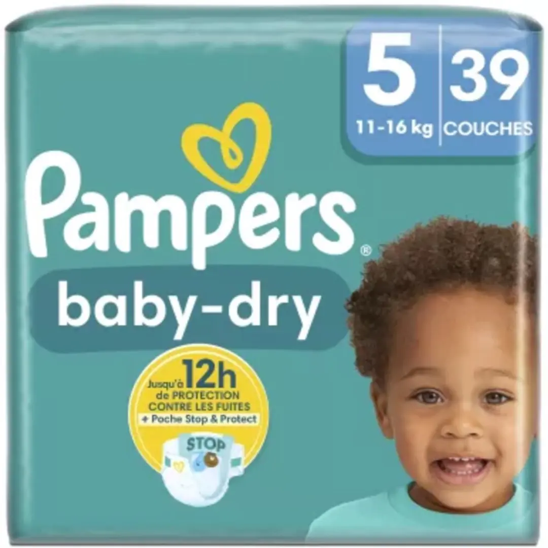 Pampers Baby Dry Luiers Maat 5 - 39 Stuks