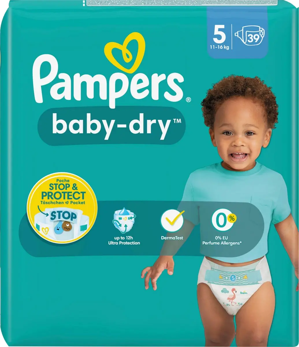 Pampers Baby Dry Luiers Maat 5
