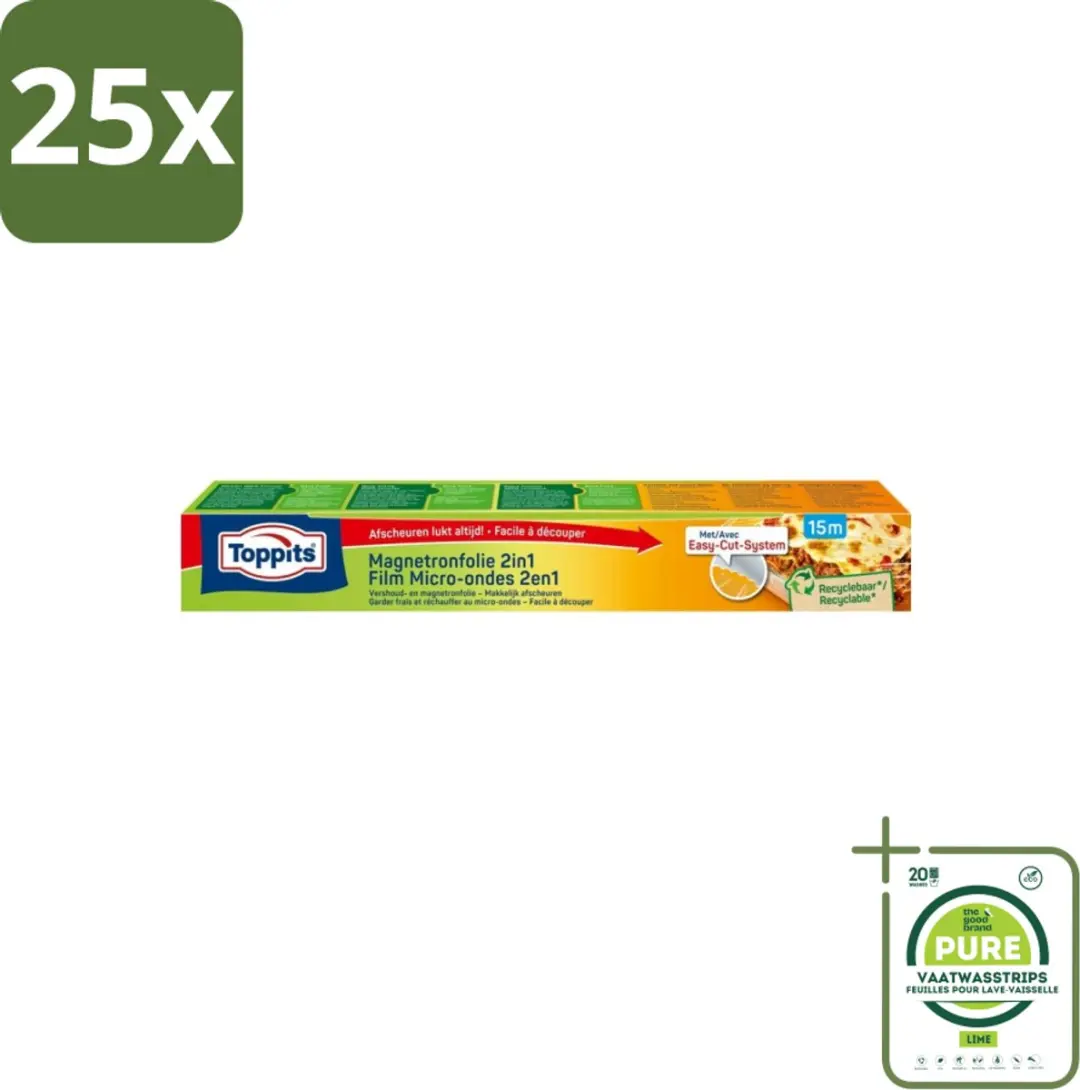 Toppits Magnetronfolie 2-in-1 15m