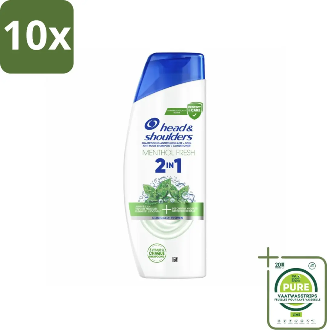 Head & Shoulders Menthol Fresh 2-in-1 Shampoo 300ml