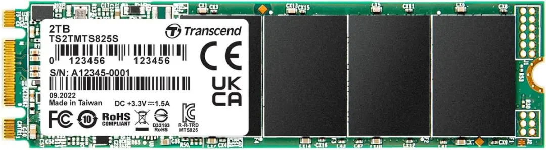 Transcend M.2 SSD 825S TS2TMTS825S - 2TB