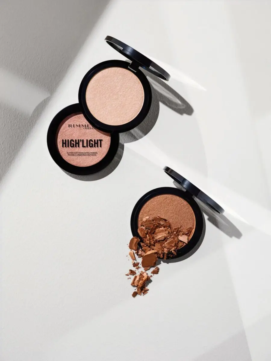 Rimmel London High'Light 001 Stardust Highlighter - 3 Stuks