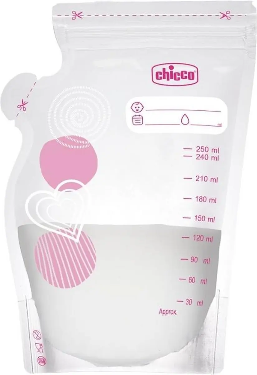 Chicco Borstvoeding Bewaarzakjes 120 Stuks