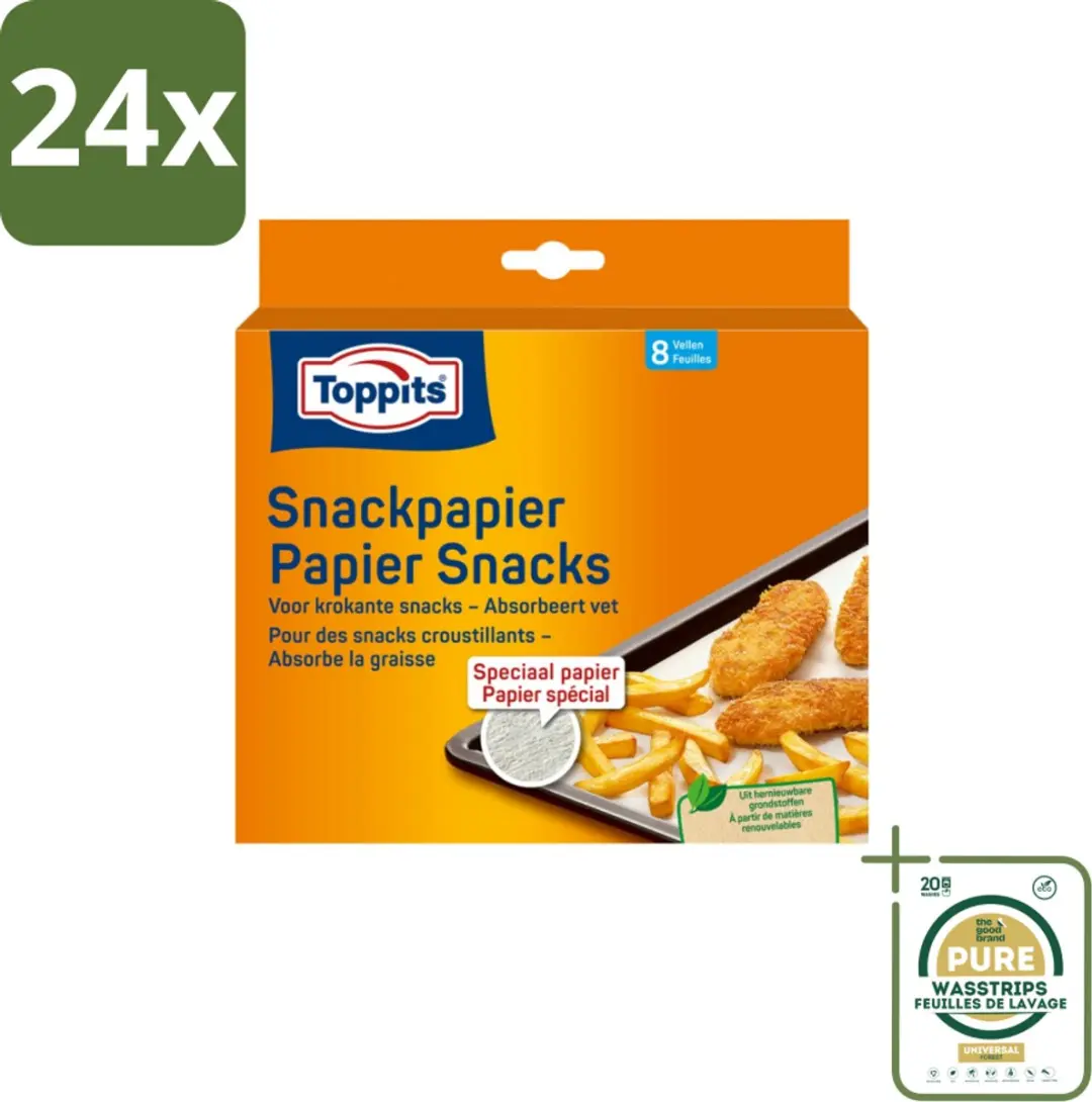Toppits Snackpapier Multicolor